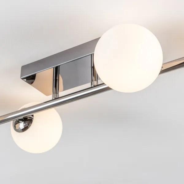 Lustră LED aplicată Brilagi MILLA 4xG9/3W/230V crom lucios/alb