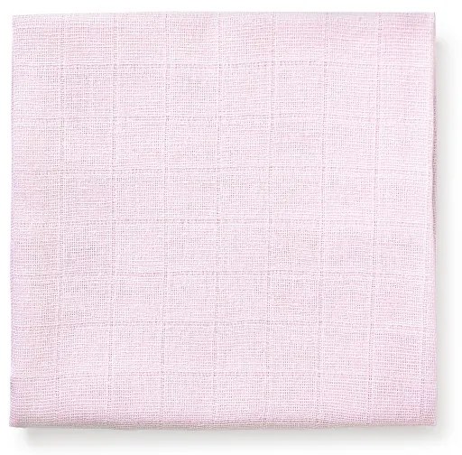 Set 3 museline 80 x 80 cm model panda - alb si roz Inter Baby