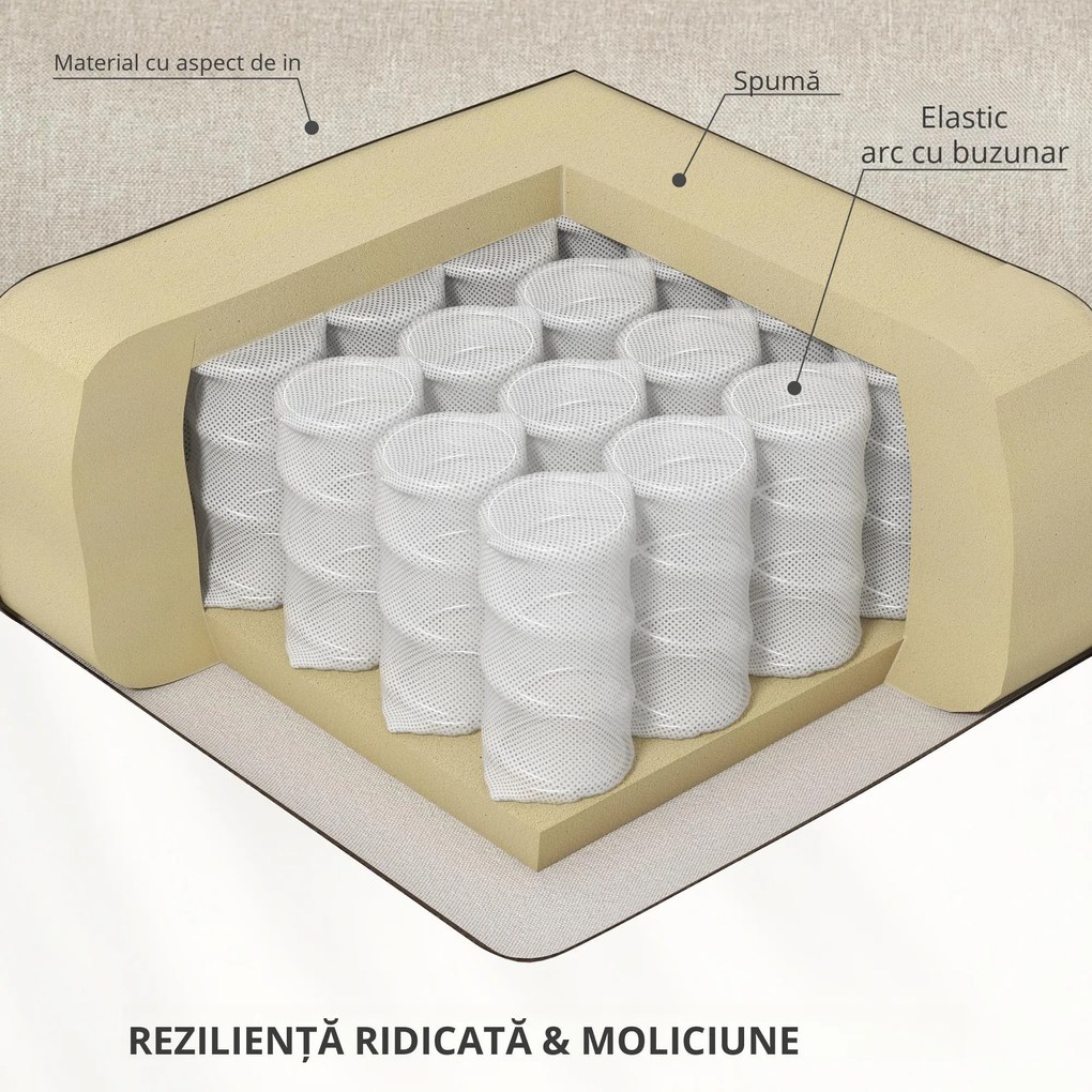 HOMCOM Scaun Electric Rabatabil cu Taburet, Fotoliu Relax cu Telecomandă, Roți și Buzunar, 66x90x96 cm, Bej | Aosom Romania