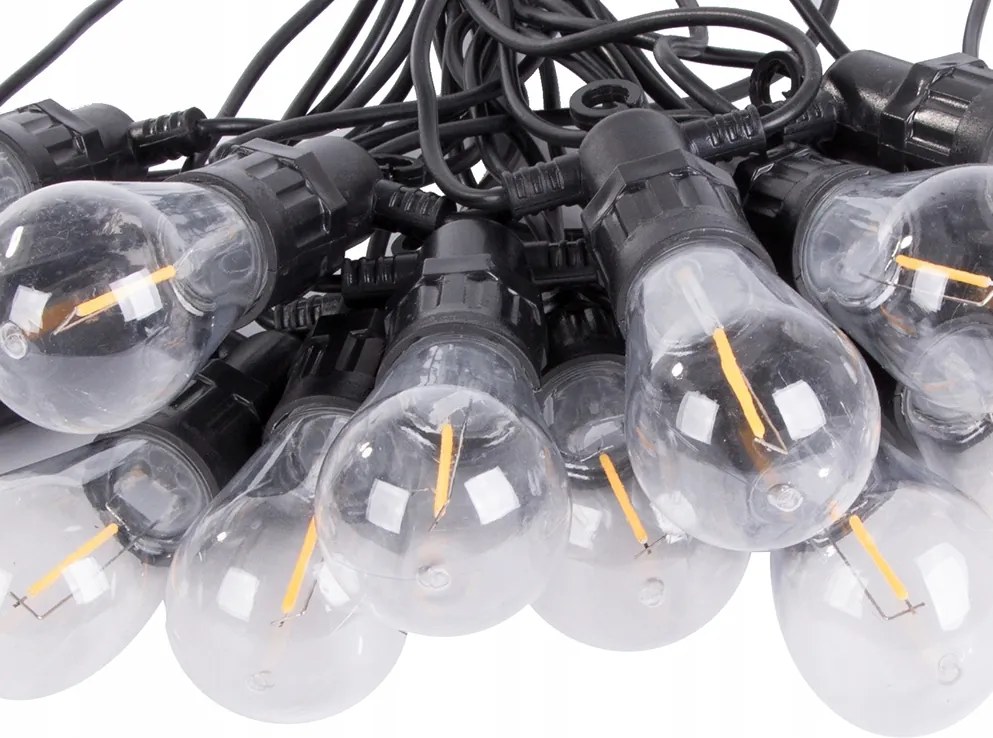 Girlanda luminoasa de gradina LED LUCENT, 20 m