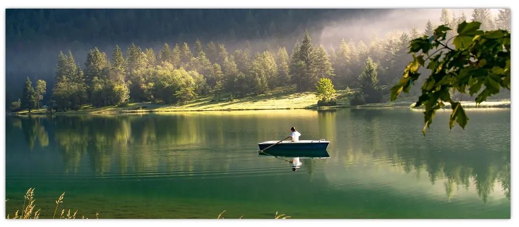 Tablou cu lac (120x50 cm)