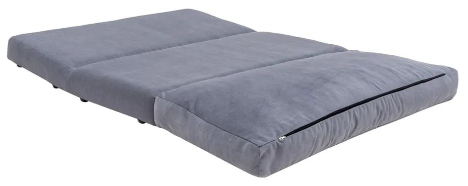 Canapea gri extensibilă 120 cm Taida – Balcab Home