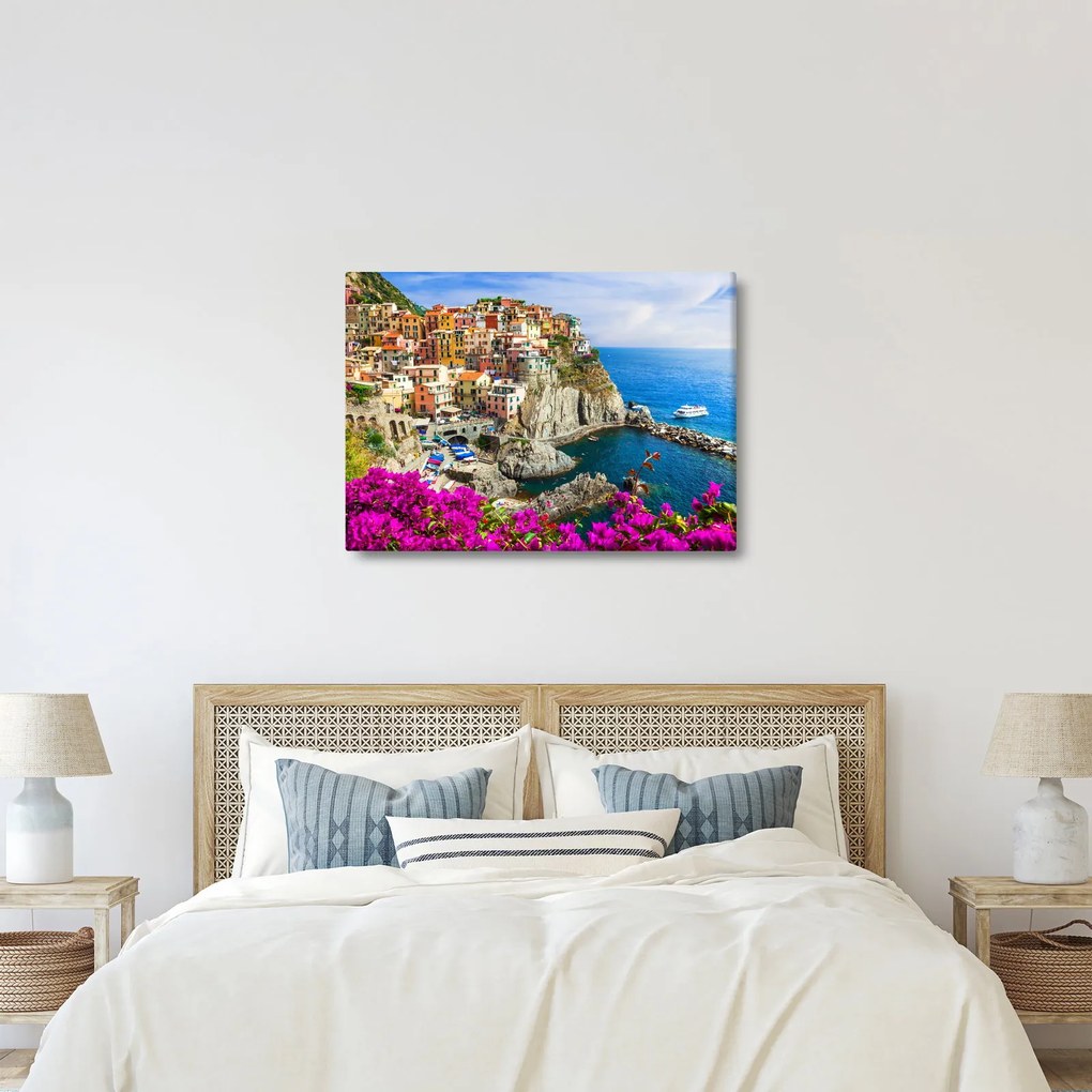 Tablou - Satul italian Manarola (70x50 cm)