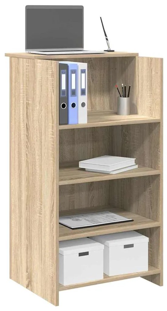 Birou de receptie Stejar Sonoma 55x50x103,5 cm Lemn prelucrat