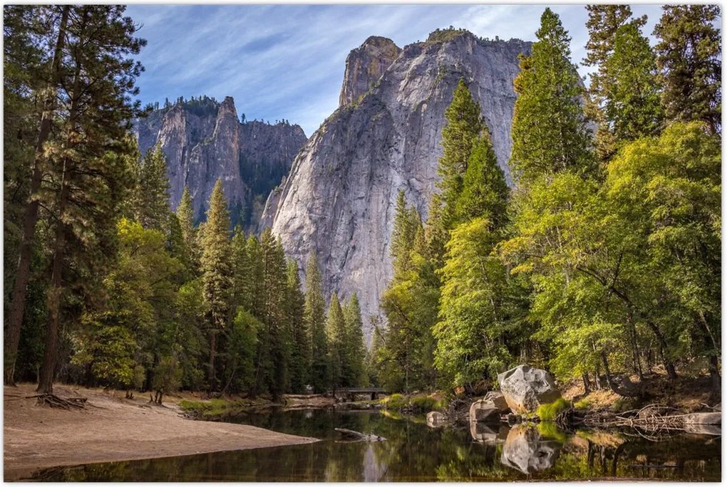 Tablou - Sub Piatra Yosemite (90x60 cm)