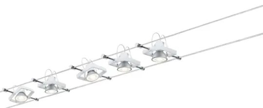 Paulmann 94149 - Set 5x GU5,3/10W spoturi pentru sistem cablu TECH 230V