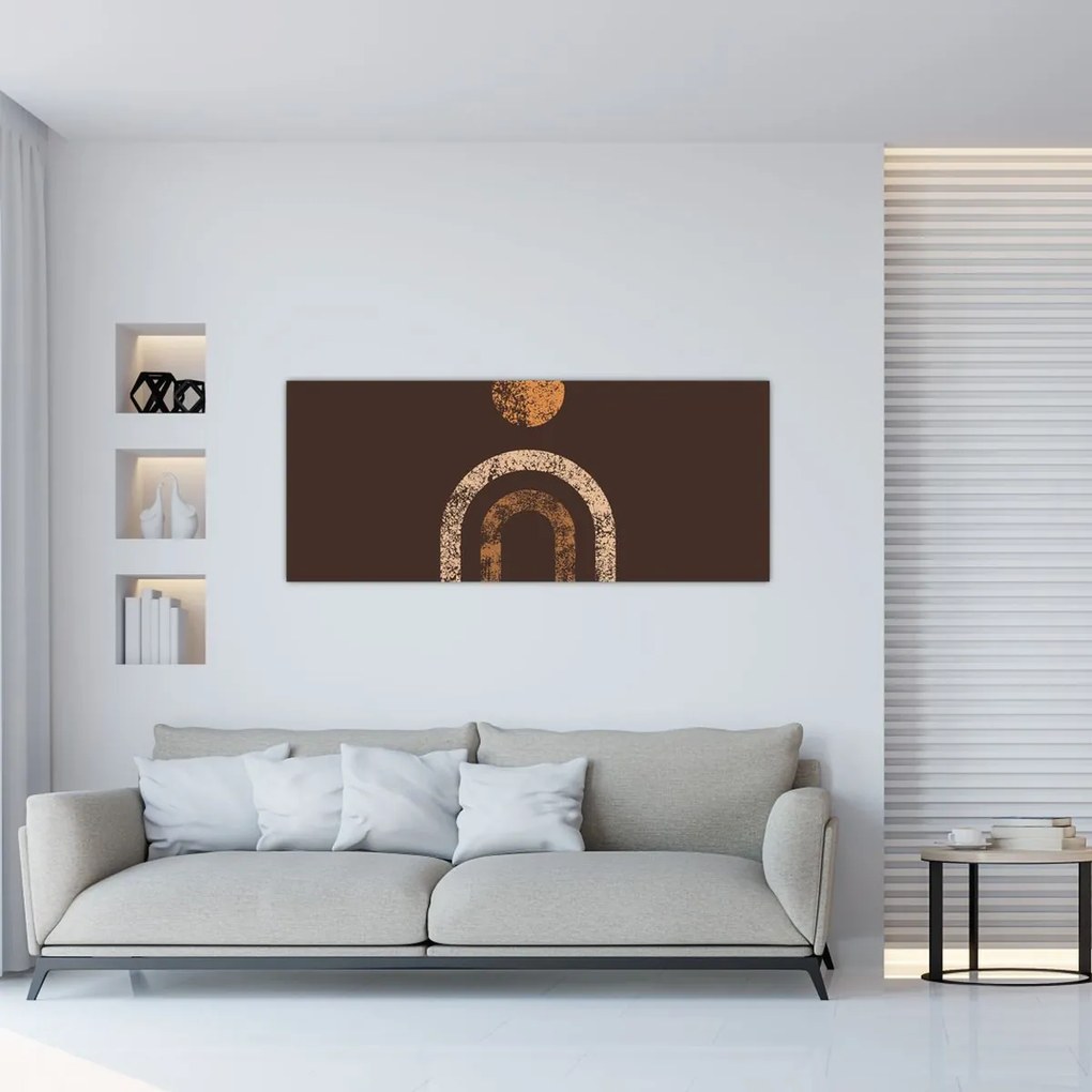 Tablou - Arce portocalii N⁰1 (120x50 cm)
