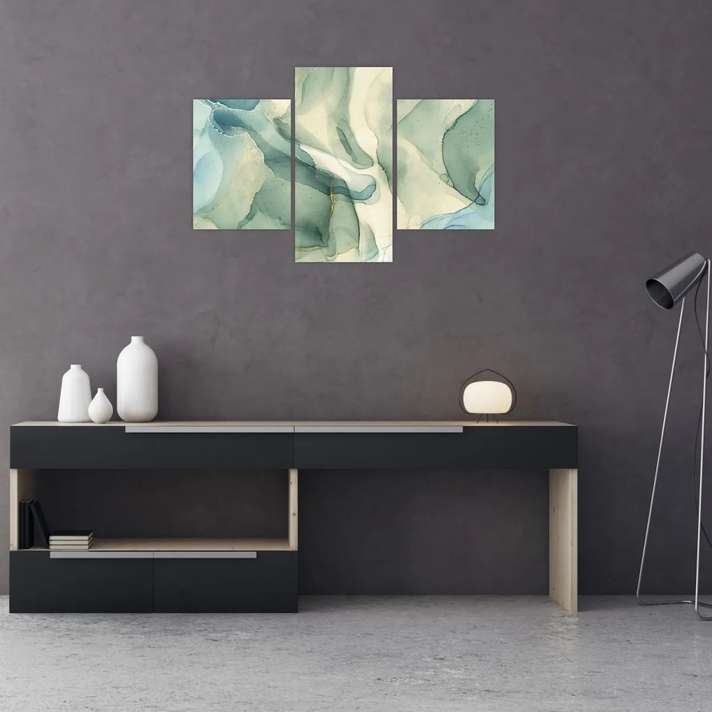 Tablou - Abstract cerneală 3 (90x60 cm)