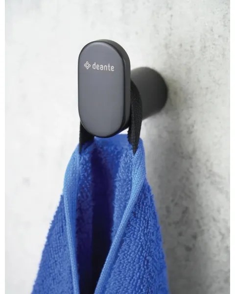 Deante ADR_N111 - Cârlig de perete ROUND negru