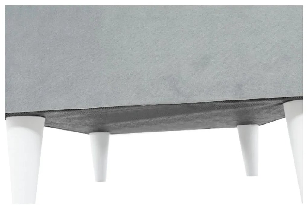 Taburete Repetidas (gri deschis + alb) . 1116495