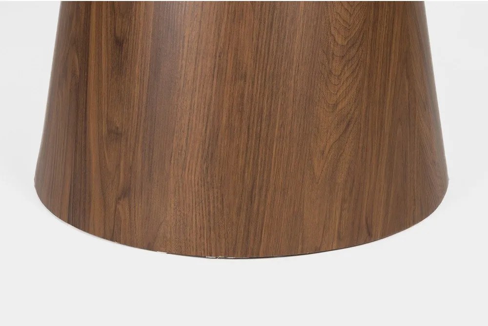 Masă de dining rotundă cu blat din piatră ø 115 cm Almira – White Label