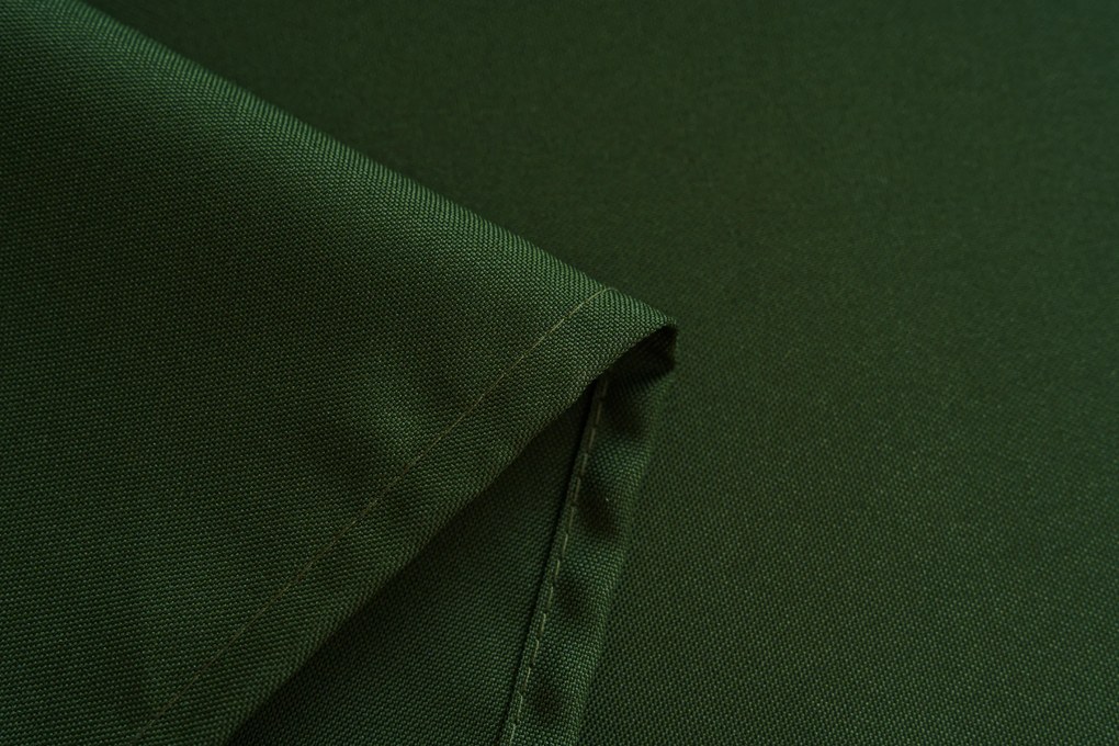 Draperie OXFORD LIGHT 140x250 cm, verde inchis Agatat: Inele metalice