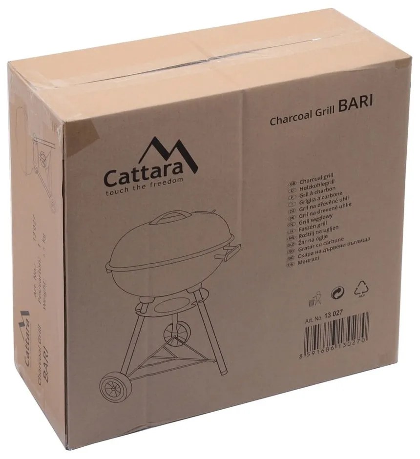 Grătar cu cărbune ø 44 cm Bari - Cattara