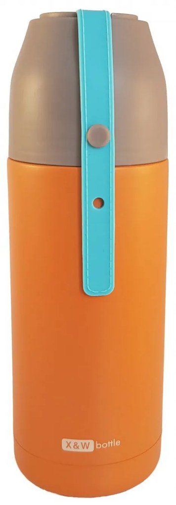 Termos din inox VOGUE Orange, 350 ml