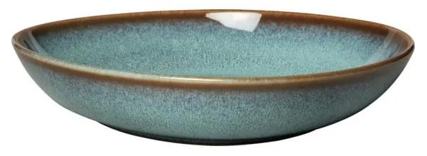 Bol din gresie ceramică Villeroy &amp; Boch Like Lave, ø 22 cm, turcoaz - maro