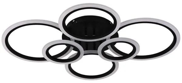 Lustră LED dimabilă aplicată LED/85W/230V 3000-6500K + telecomandă