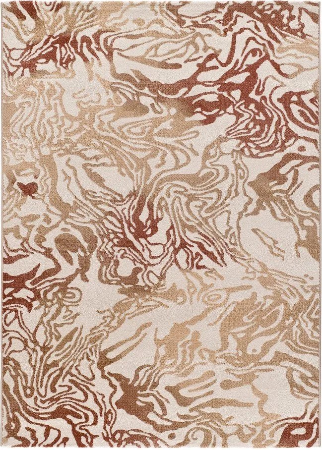 Covor bej/teracotă 200x290 cm Astra – Universal