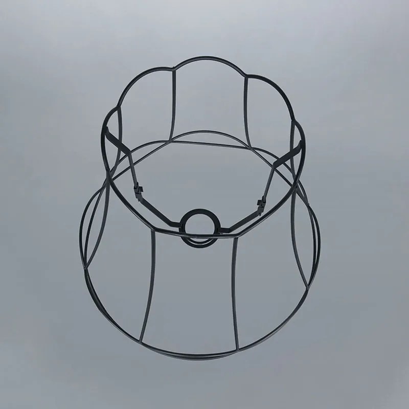 Abajur metalic negru 35/29 - Granny Frame