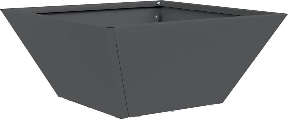 vidaXL Vază pentru Grădină Antracit 35 x 35 x 15 cm