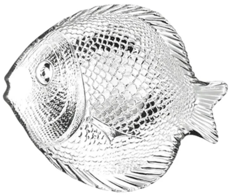 Platou servire forma peste19x16cm Marine