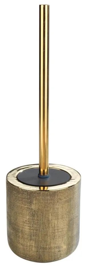 WENKO 24403100 - Perie WC RIVARA 11,5x40 cm aurie