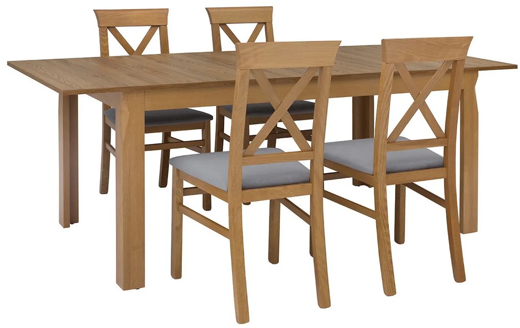 Masă de sufragerie Bergen STO/160 (pentru 6 până la 8 persoane). 702374