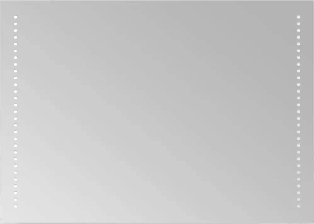 vidaXL Oglinda de baie cu LED, 50x70 cm