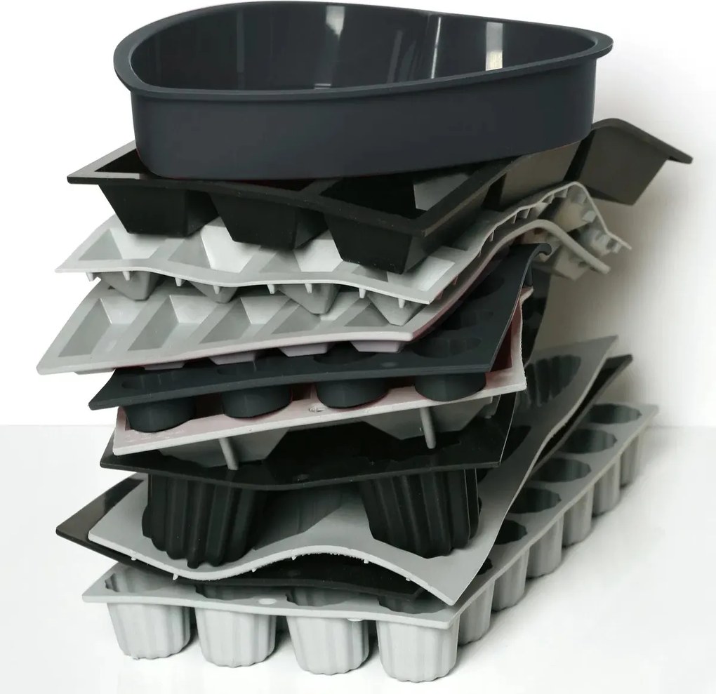 Formă din silicon De Buyer 1964.01 Moul'flex Brioche, 6 buc