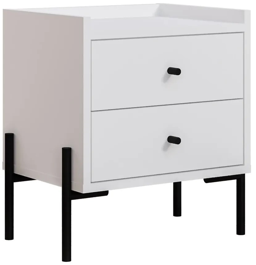 Noptieră albă Mayra – Marckeric