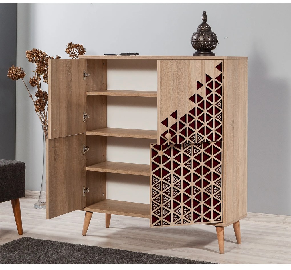 Dulap Maluxe 122 (Stejar sonoma). 1088524