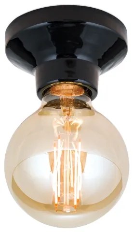 Orion - Plafonieră FROST 1xE27/60W/230V neagră