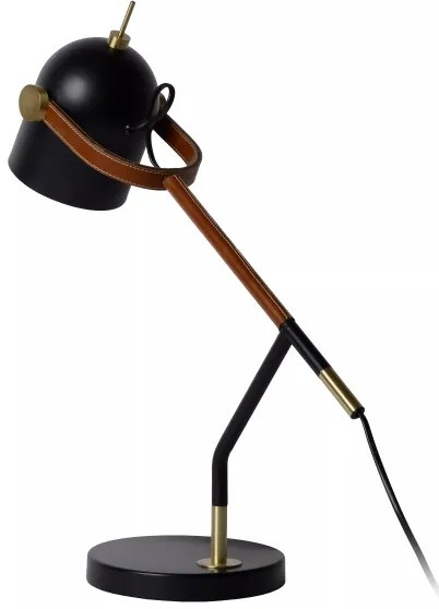 Lampă de masă Lucide 05627/01/30 WAYLON 1xE27/25W/230V negru