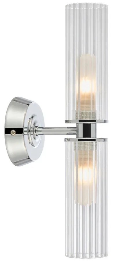 Aplică de perete argintie Rimini – Markslöjd