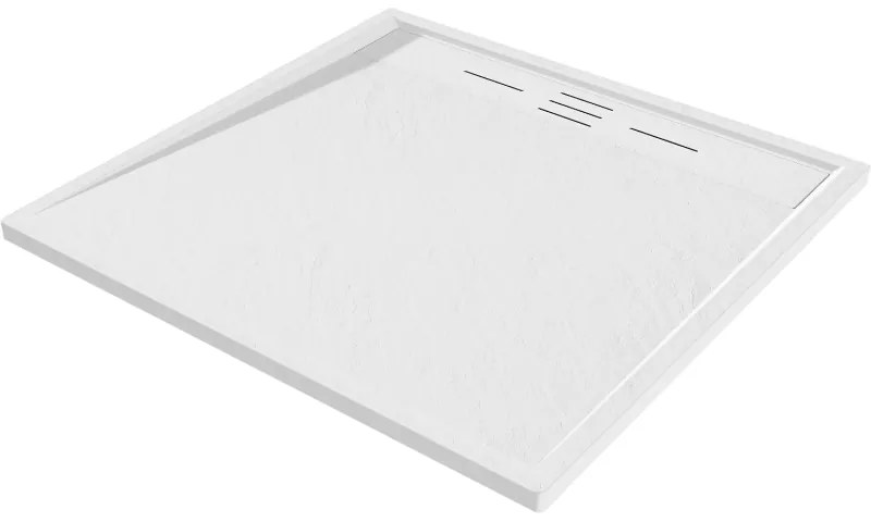 Mexen Amon cadă de duș pătrată SMC 90 x 90 cm, alb - 4F109090