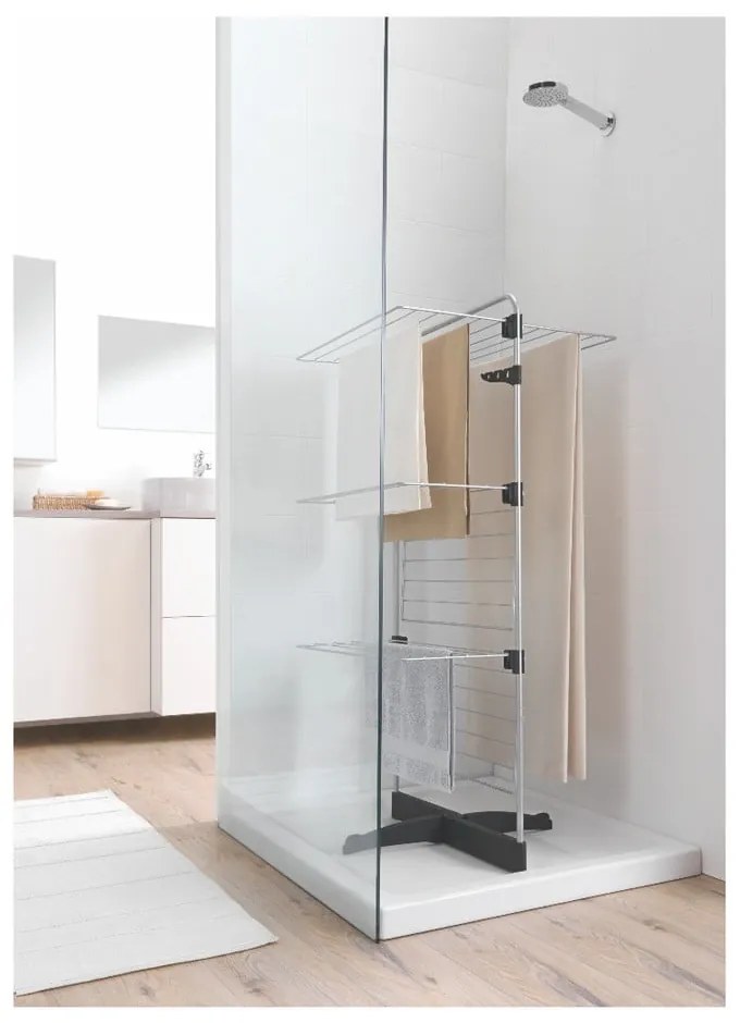 Uscător de rufe gri/argintiu 22 m Thunder – Metaltex