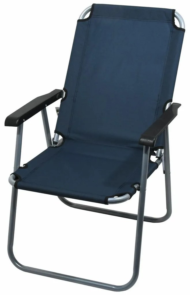 Scaun pliabil Cattara Camping Lyon, albastru