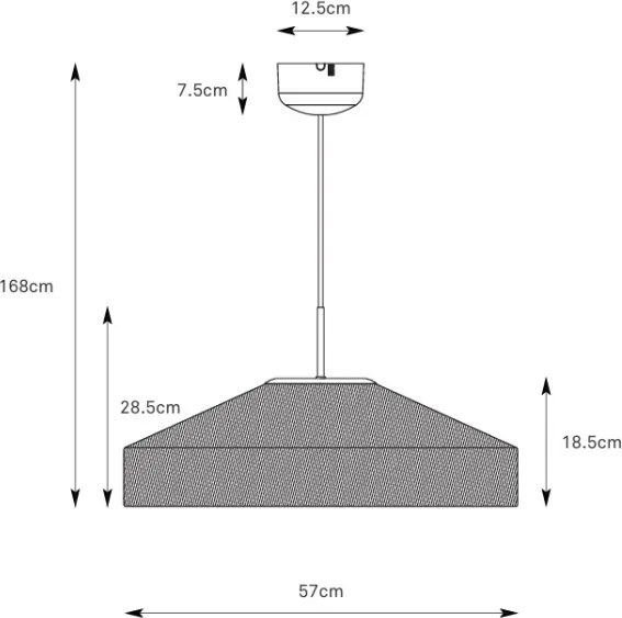 Markslöjd 108955 - Lampă suspendată pe cablu ALIA 1xE27/60W/230V in/negru