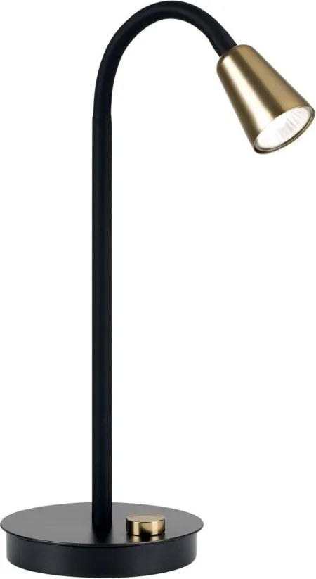Lampa de masa flexibila cu spot GU10 DOTTY negru