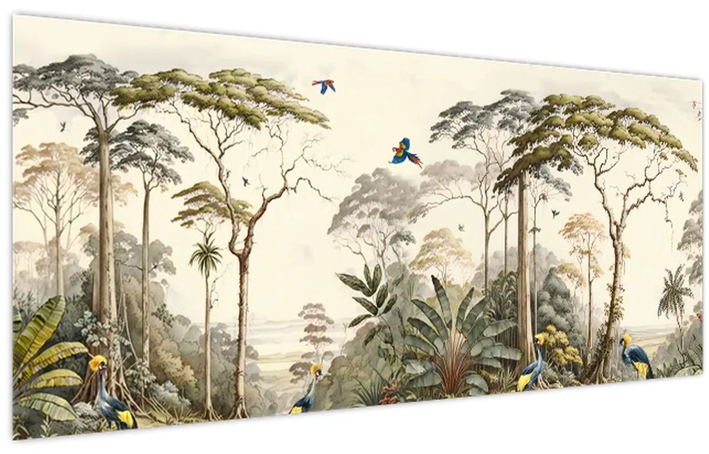 Tablou - Pădurea tropicală amazoniană (120x50 cm)