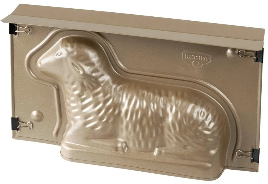 Formă din oțel pentru coacere Dr. Oetker Easter Lamb, 900 ml
