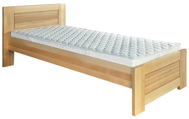Pat de o persoană 90 cm LK 161 (fag) (masiv). 753616