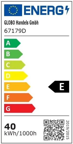 Plafoniera moderna LED CCT DELLA 67179D GL