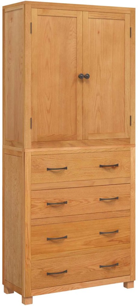 vidaXL Set de Mobilier pentru Depozitare cu sertar Maro Lemn compozit