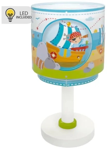 Dalber 60651N - Lampă de veghe LED pentru copii PIRATE ISLAND 1xG4/4W/230V, multicoloră