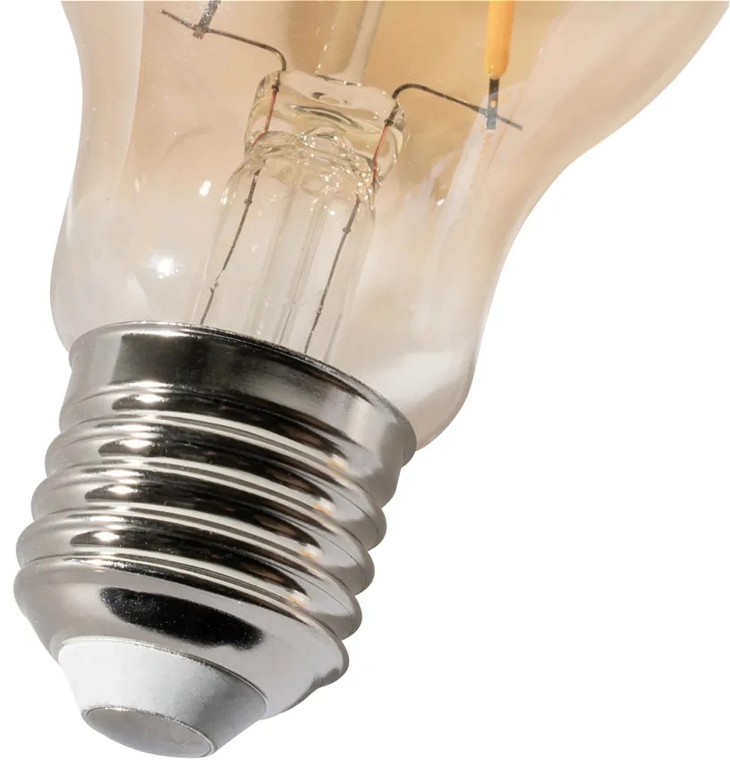 Set 5 becuri E27 dimbare LED lamp A60 goud 5W 500 lm 2700K