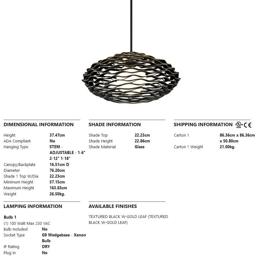 Lustra suspendata design deosebit LUMA, realizata manual