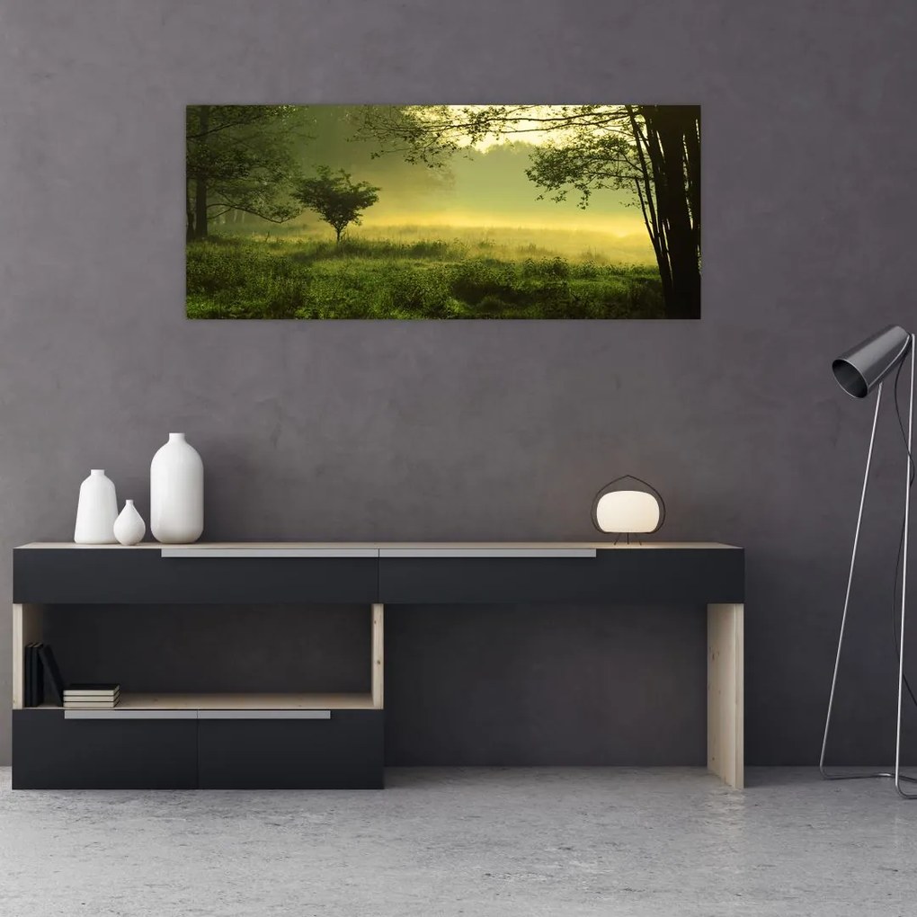 Tablou - Pădurea trezită (120x50 cm)