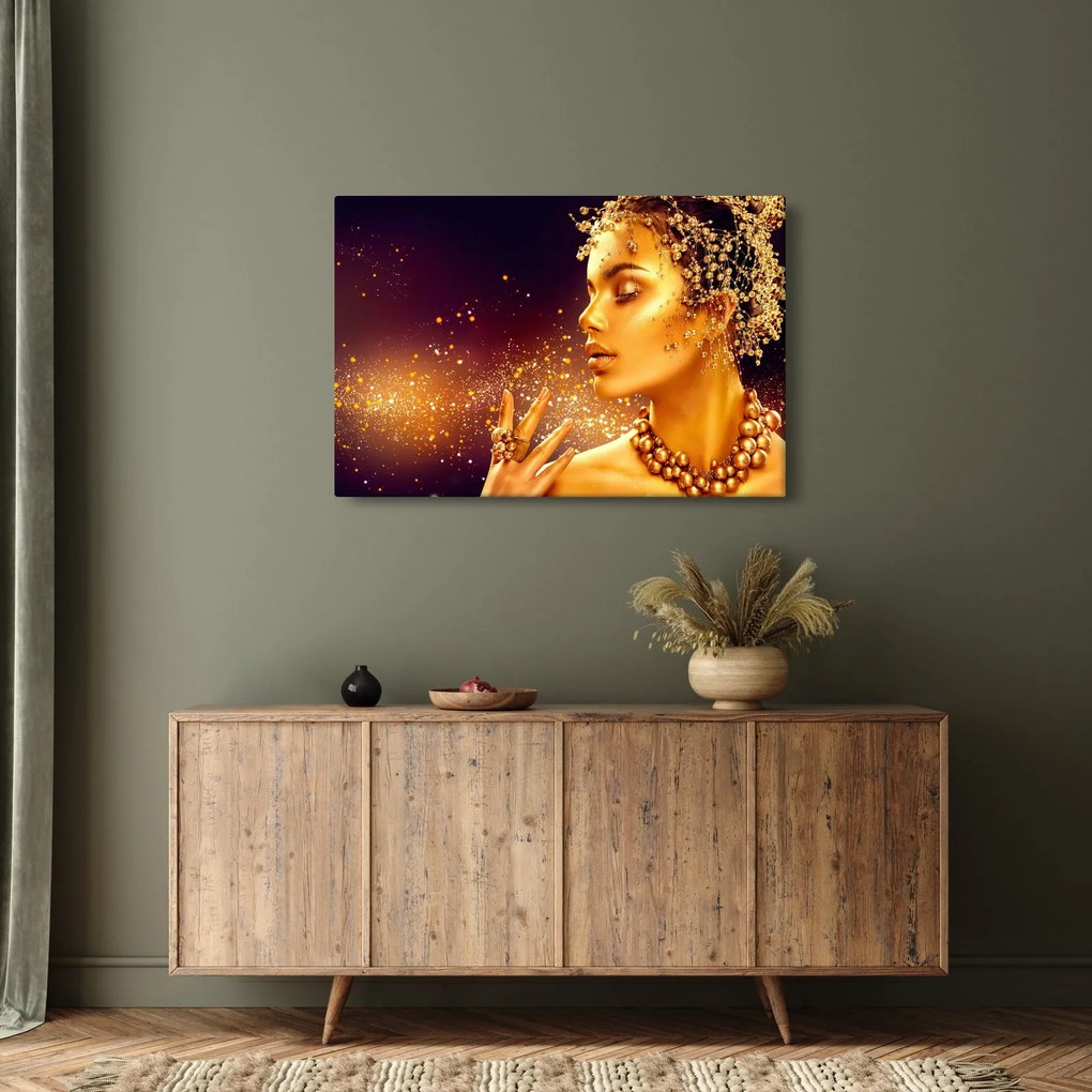 Tablou - Regina de aur (90x60 cm)