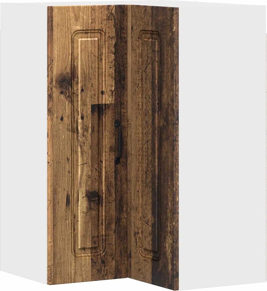 vidaXL Dulap de bucătărie Kalmar Lemn vechi 57 x 57 x 80 cm