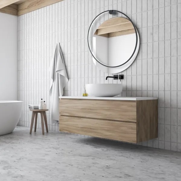 Aplica LED SATURNO 46W, 230V, Ø80 cm, IP44, antracit